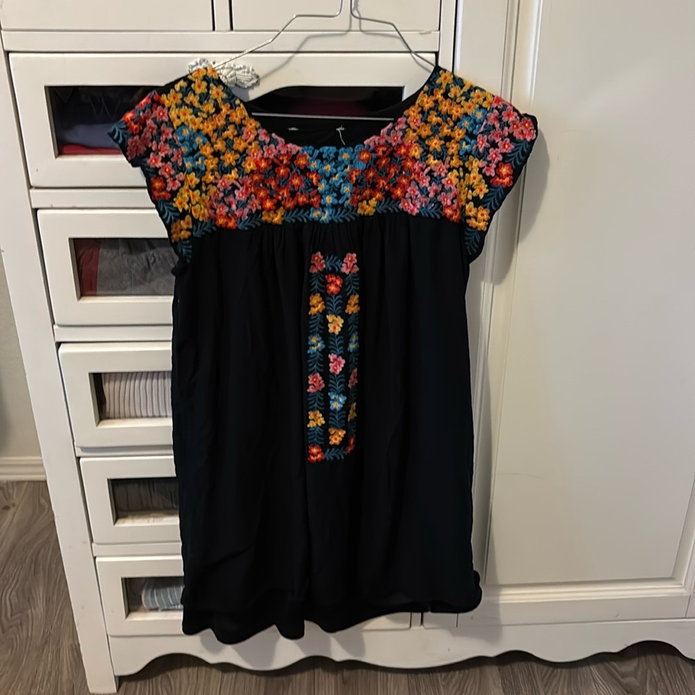 Women’s Mexican style dress short